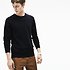 Image of Lacoste DARK NAVY BLUE MEN'S CREW NECK PIQUE SWEATER