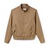 Image of Lacoste KRAFT BEIGE MEN'S HARRINGTON JACKET