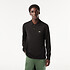 Image of Lacoste BLACK LONG SLEEVE CLASSIC FIT POLO
