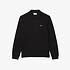 Image of Lacoste BLACK LONG SLEEVE CLASSIC FIT POLO