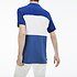 Image of Lacoste MEDWAY/WHITE-ELECTRIC MEN'S COLOUR BLOCK POLO