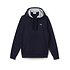 Image of Lacoste NAVY BLUE/SILVER MEN'S LACOSTE SPORT HOODED PULLOVER