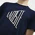Image of Lacoste NAVY BLUE/FLOUR MEN'S VINTAGE LOGO TEE