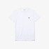 Image of Lacoste WHITE MEN'S BASIC CREW NECK PIMA TEE