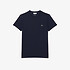 Image of Lacoste NAVY MEN'S BASIC CREW NECK PIMA TEE