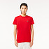 Image of Lacoste RED MEN'S BASIC CREW NECK PIMA TEE